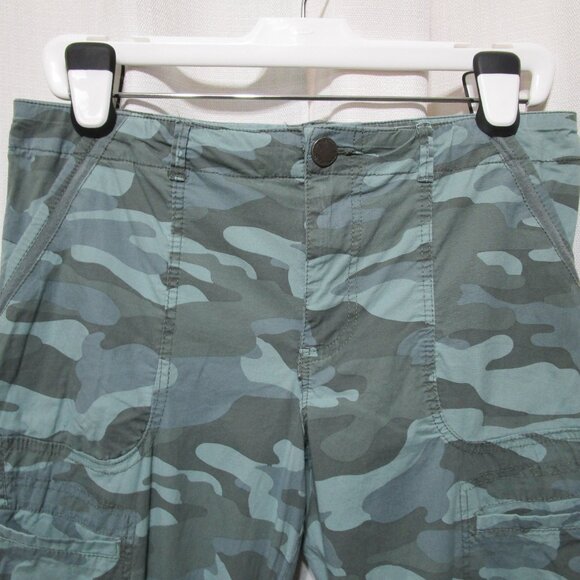 Democracy Women’s Flex-Ellent Camo Crop Pants Size 12 - Picture 4 of 10